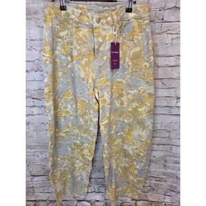 Loveimgs Womens Jeans Size Medium Boho Design Barrel Leg Skinny Boutique Style